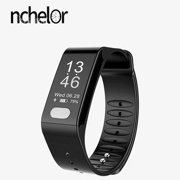 

Profession Smartwatch Bracelet Heart Rate Blood Pressure Sleep Monitor ECG+PPG Activity Smart Tracker for Android4.4 IOS8.0