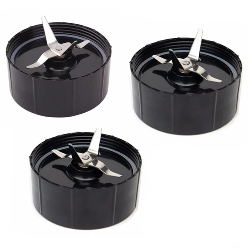 

3 Pack New Replacement Household Cross Blades With Gaskets Part For The Magic Blender Juicer Mixer 250W Sa081