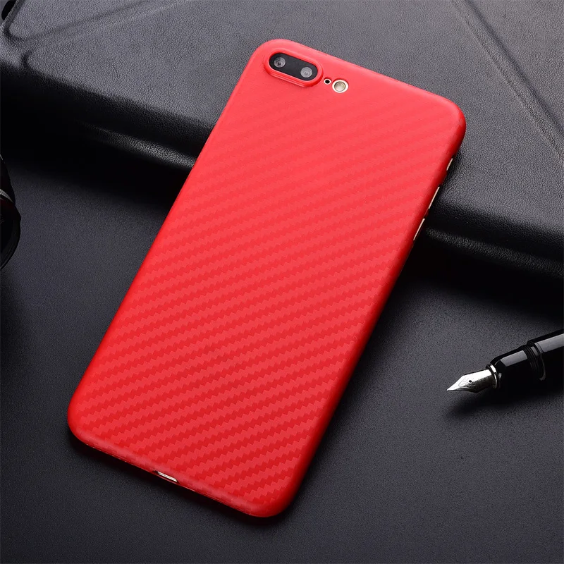 Роскошный мягкий чехол из углеродного волокна для мобильного телефона iPhone X XR XS Max