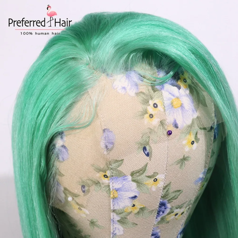 Предпочтительный бразильский Remy Glueless человеческие волосы парик 13x6 прямой кружевной передний парик предварительно выщипанные прозрачные кружевные парики для черных женщин