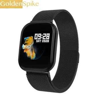 

GS12 Full touch screen Smart watch PK LAND 1 p80 waterproof Bluetooth Sport fitness tracker Men Smartwatch For IOS Android Phone