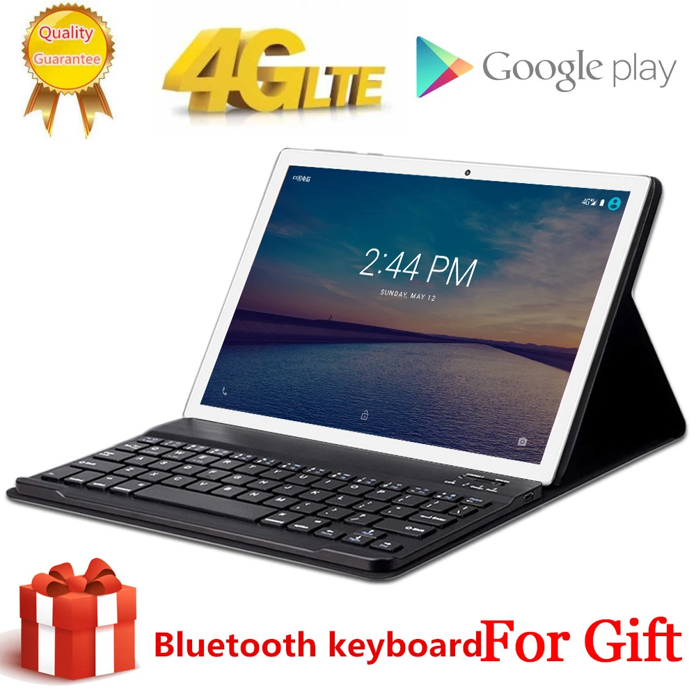 

Free Gift BlueTooth keyboard Tabletr 4G LTE 10.1 inch 2.5D tablet pc 10 Deca Core MT6797 8GB RAM 128GB ROM Android 9.0 1920*1200