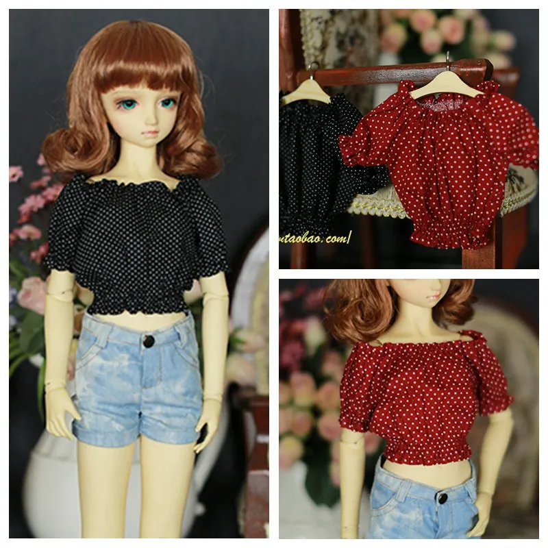 1/4 1/3 масштаб BJD кукольная одежда Повседневная футболка для BJD/SD аксессуары SSDF ID72, не входит в комплект Кукла, обувь, парик и другие A0865