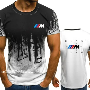 

2020 New Arrival for smile bmw Ninja Motorcycle Shirt Men Short Sleeve T-Shirt Motorsport Team Logo T-shirt n