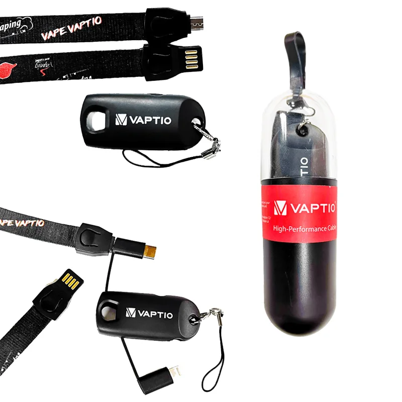 Vaptio периферийный USB кабель 3 в 1 Функция линии передачи данных Быстрая Зарядка Кабели для iPhone Android type-c выдвижной Мульти Микро
