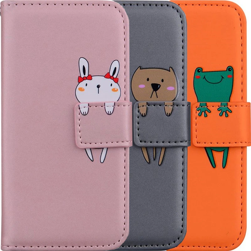 Fashion Pet  Flip Leather Case For iPhone 13 12 Mini 11 Pro XR X XS Max Card Slot Stand Cover 6 6S 7 8 Plus 5 5S SE 2020 D22G iphone 13 pro max wallet case