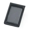 Fashion Small Men's Leather Money Clip Wallet With Coin Pocket Male ID Card Slot Cash Holder Bag Mini Purse For Man Magnet Hasp 2