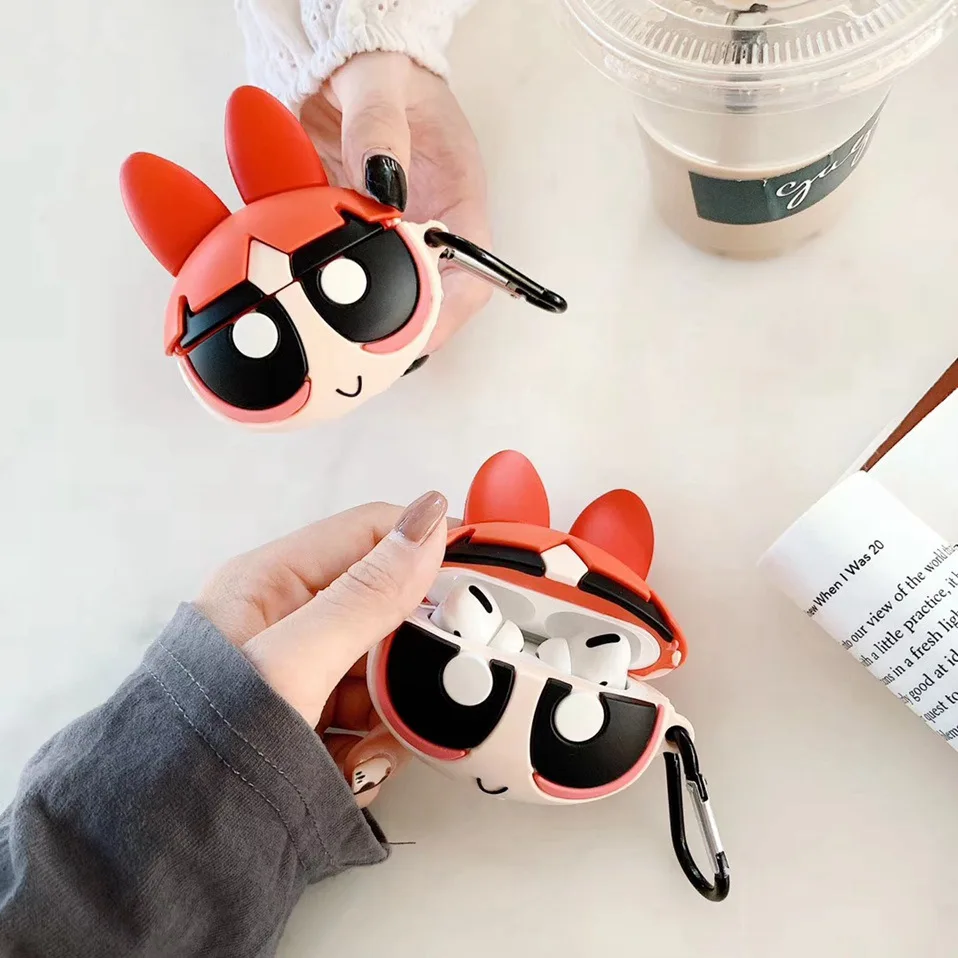 For Apple AirPods Pro Case Cartoon Cute Pattern box Shell Earphone Case For Air pods Pro 3 Cover soft Silicone Protective Fundas (19)