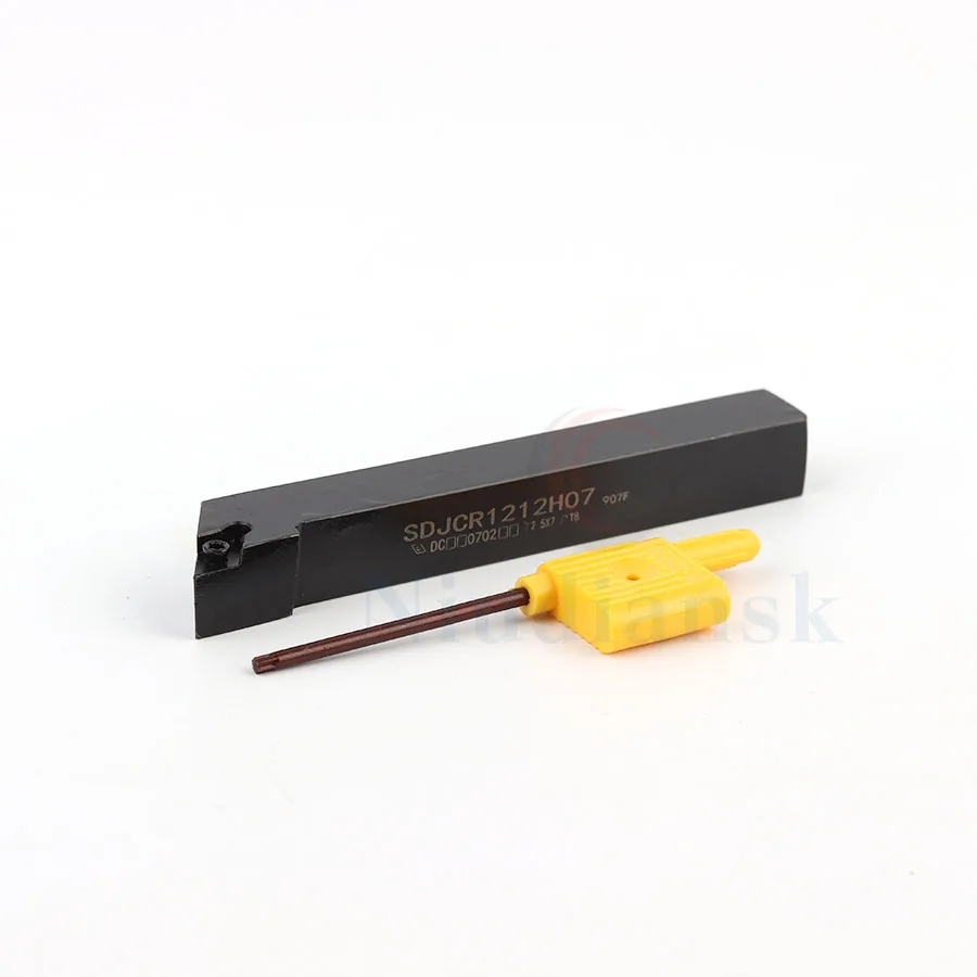 SDJCR1010H07 SDJCL1212H07 SDJCR1616H07 SDJCL 외부 선삭 공구 홀더 DCMT0702 인서트 용 CNC 금속 선반 공구 나이프 아버