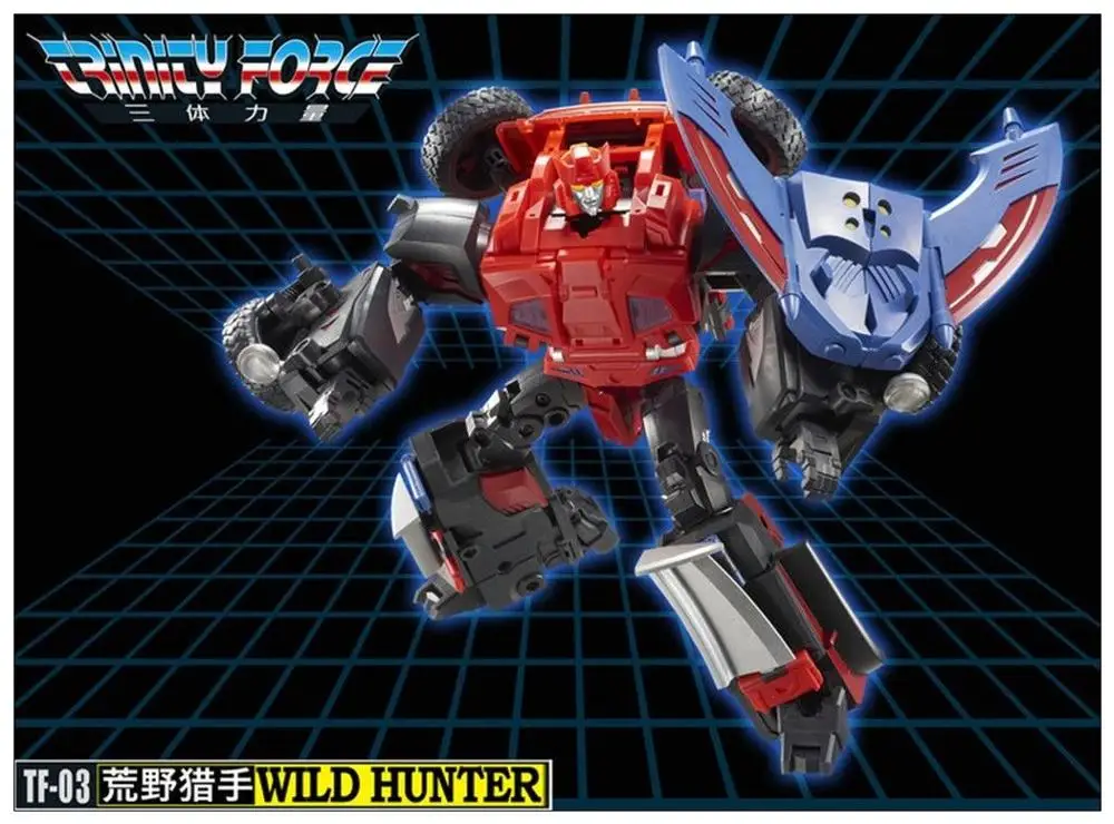 Трансформация игрушки TFC TF-03 дикой Охотник Троицы силы фигурка новая