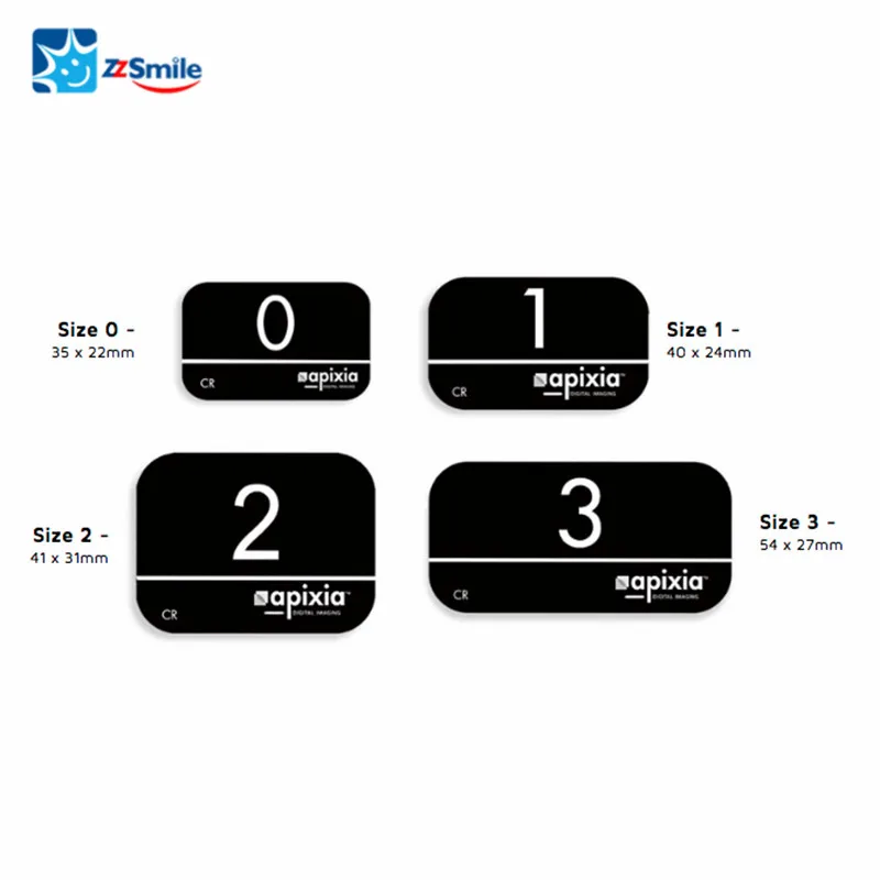 

Apixia Dental 3D Phosphor Plate Size0 Size2 Dental Imaging Series