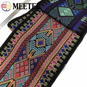 

1yard(0.91m) 31cm Embroideried Webbing Lace Ethnic Style Ribbon for Handbag Garment Luggage Women Decor Sewing DIY Accessory