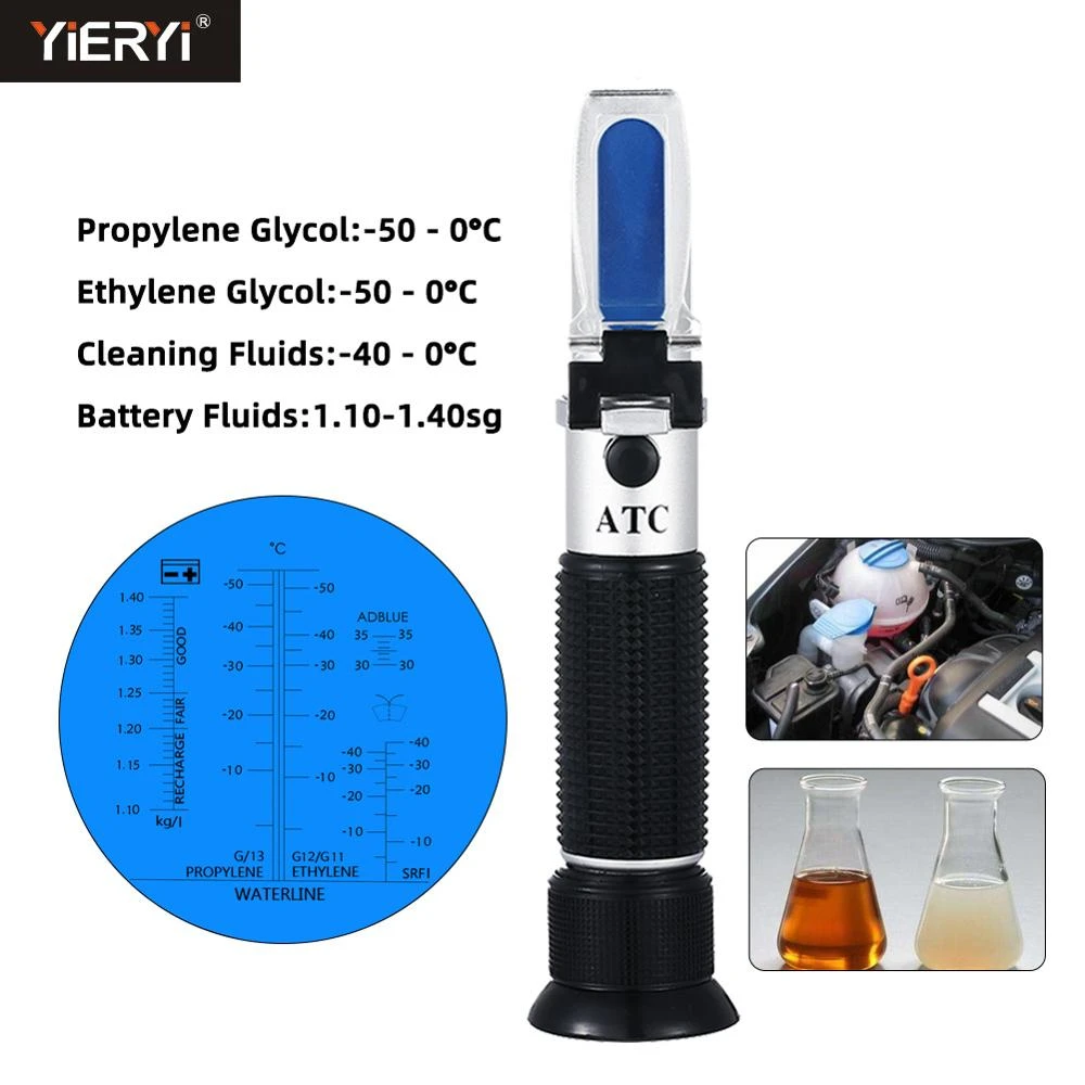 Portable handheld digital Urea refractometer diesel dngine Urea