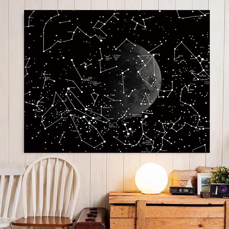 Universe Earth Tapestry Wall Hanging Tapestries The Earth For Home Deco Living Room Bedroom Wall Art Large size Free Dropping