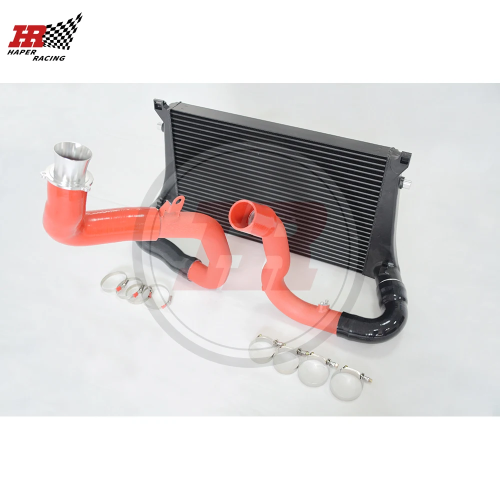 Hp Racing 70mm Competition Intercooler For Mk7 G Ti Golf R Vag 1.8t 2