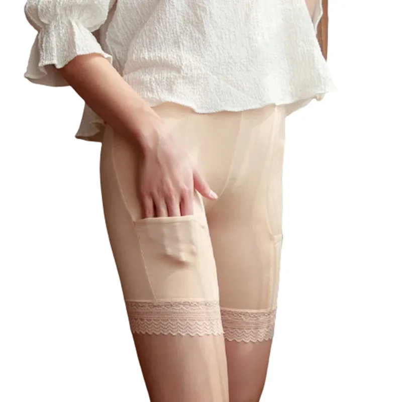 

Women's Safety Pants Seamless Panties pocket design Seamless Lace Underpants SLIM Model Female Knicker