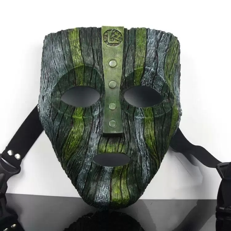 

Halloween Films And Television Products Movie Theme COS Loki God of Mischief Mask Comic Exhibition Dressing up
