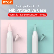 

PZOZ 8pcs Protective Case For Apple Pencil 1 2st Pen Point Stylus Penpoint Cover Silicone Protector Case For Apple Pencil2 Case