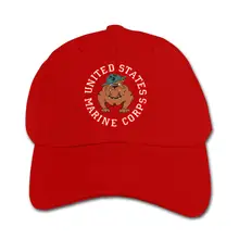 Морской корпус бульдог Funky Дети Мальчики Девочки Шляпы Гольф Кепка дети бейсбольная кепка