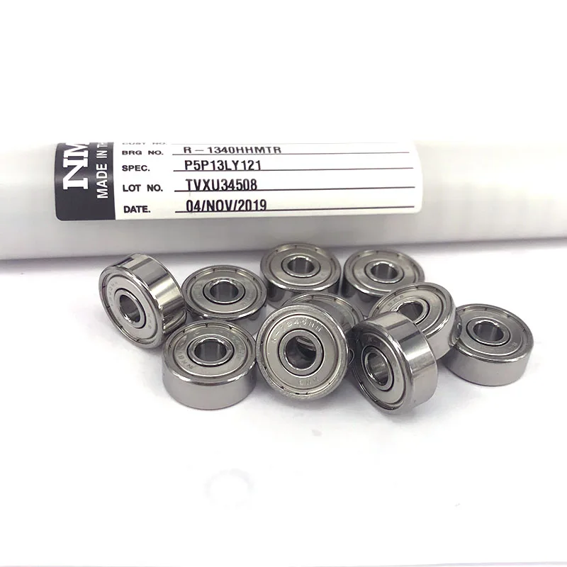 Высококачественный шариковый подшипник шкива с резьбой 624 ID4 * OD13 W5mm для WEDM