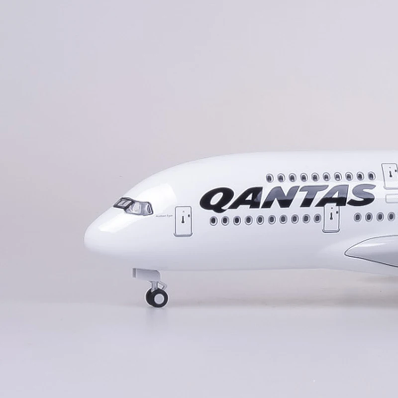 1: 160 авиакомпания литья под давлением дух Австралии QANTAS A380 модель самолета с светильник коллекция колес 380 модели игрушки