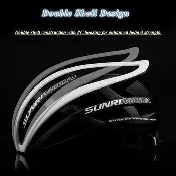 

MTB and Road bike Universal helmet double shell design high strength safety helmet ventilation cycling equipment accessories