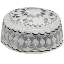 Cheap Arab Men's Hat Islamic Papaqlar Caps Gray Kappa Hats Muslim Prayer Caps Accessories Topi Hombre Gorro Saudi Arabia Bonnet