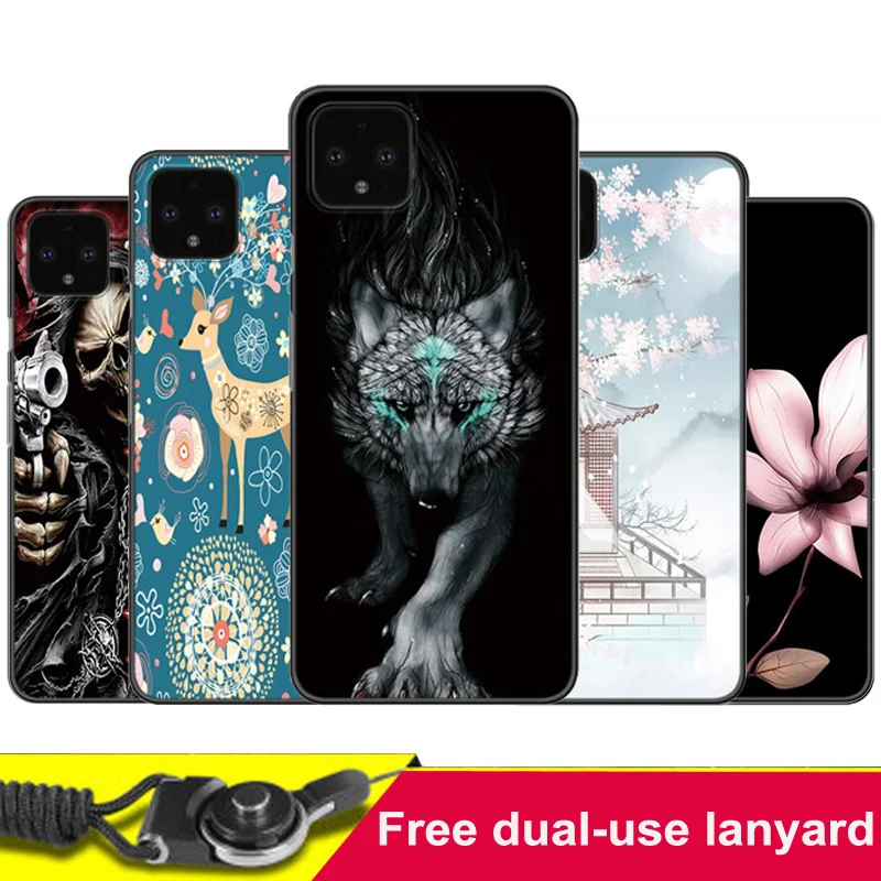 Чехол для Google Pixel 4 XL 4XL силиконовый мягкий чехол из ТПУ с мультяшным рисунком 4xl