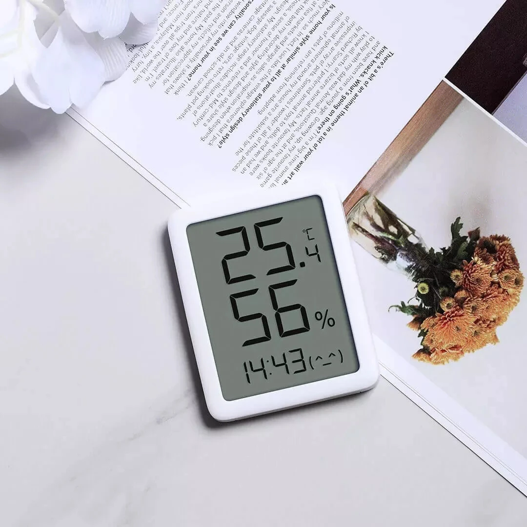 Xiaomi Youpin MMC Thermometer Screen LCD Large Digital display Thermometer Hygrometer Temperature Humidity Sensor
