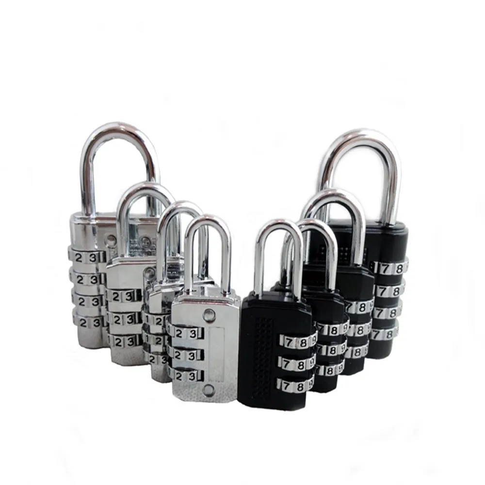 

Cabinet Door Luggage Gym Helmet Outdoor Classic Zinc Alloy Password Padlock Safety Locker