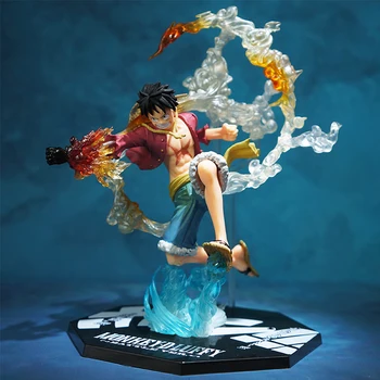

One Piece Anime Figure Toys PVC Action Collection Figure Model Gift Luffy Fleam PVC Action Figure Model Toys with Original Box