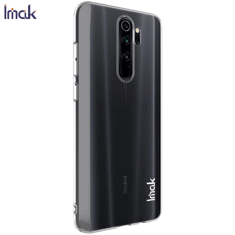 Imak Crystal Pro Полное покрытие ПК объемный чехол для Xiaomi Redmi Note 8 Pro Чехол прозрачный износостойкий жесткий чехол
