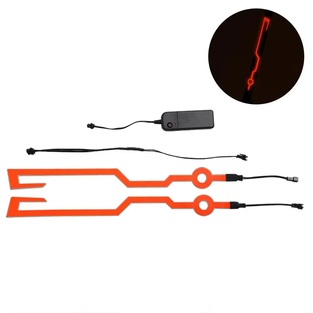

LED Strip Flashlight Bar Lamp Skateboard Safety Night Light for Xiaomi M365 Electric Scooter Flashlight Bar Lamp