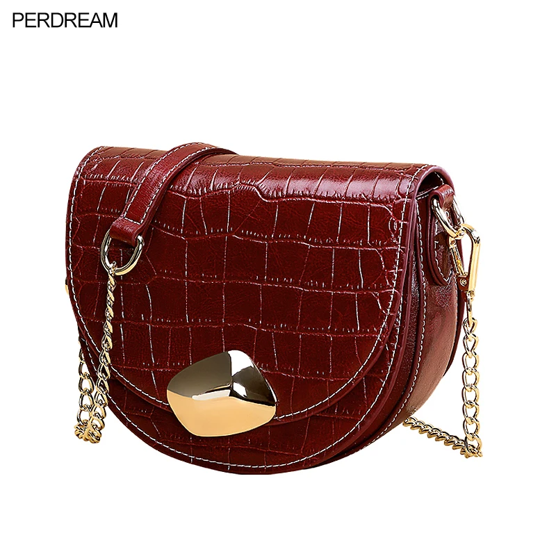 

Bag women 2019 new fashion chain bag summer wild multicolor shoulder bag female leather tide