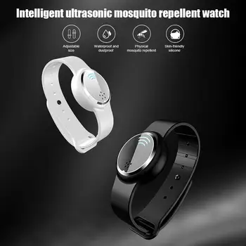 

Dropship Anti Mosquito Capsule Pest Insect Bugs Repellent Bracelet Ultrasound Mosquito Repellent Wristband For Kids Adult