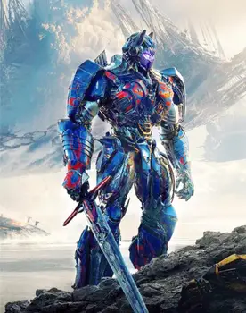 

5D DIY Diamond Painting Optimus Prime Cross Stitch Home Decor Full Round/Square Mosaic Cartoon Diamond Embroidery