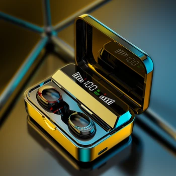 

TWS Bluetooth 5.0 Eaphones With Charging Case Wireless Earphone IPX7 Waterproof Earbuds Sport 9D Stereo Touch Control With Mic