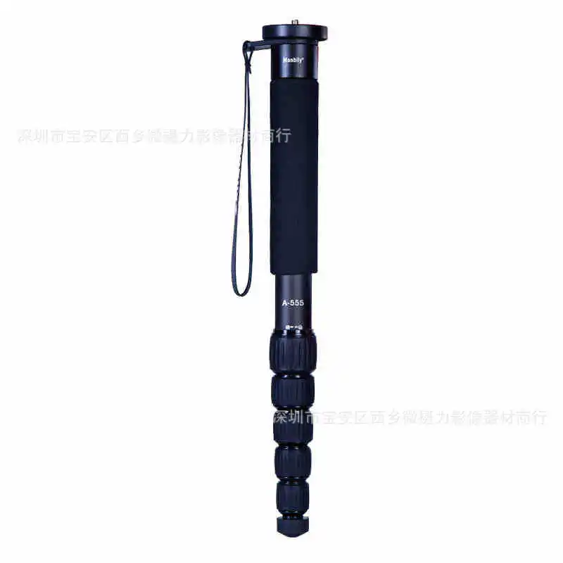 

Man bi li A- 555 Monopod Selfie Extension Rod Single-lens Reflex Camera Lens Monopod Alpenstock 28 Large Pipe Diameter