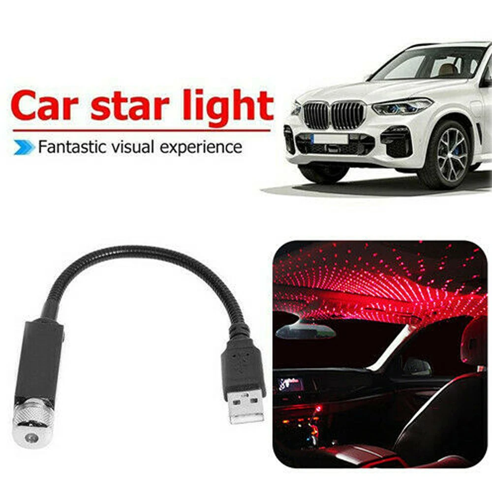 Подключи и играй-автомобильный и домашний потолочный романтический USB ночной Светильник для вечерние рождественские
