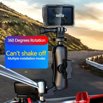 

Universal Non-slip Shockproof DVR Camera Holder Handlebar Mount Bracket Stand With 1/4 Inch Screw For Action Motion Cameras GPS