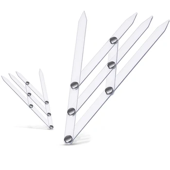 

acrylic permanent makeup ruler,eyebrow shaping stencil tools,ratio divider ruler Material for Acrylic white color eyebrow tool