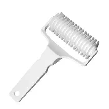 

Trellis Rolling Pin Roller Cutter Creative Bread Dough Cookie Pie Pizza Lattice Roller Cutter DIY Decoration Tool