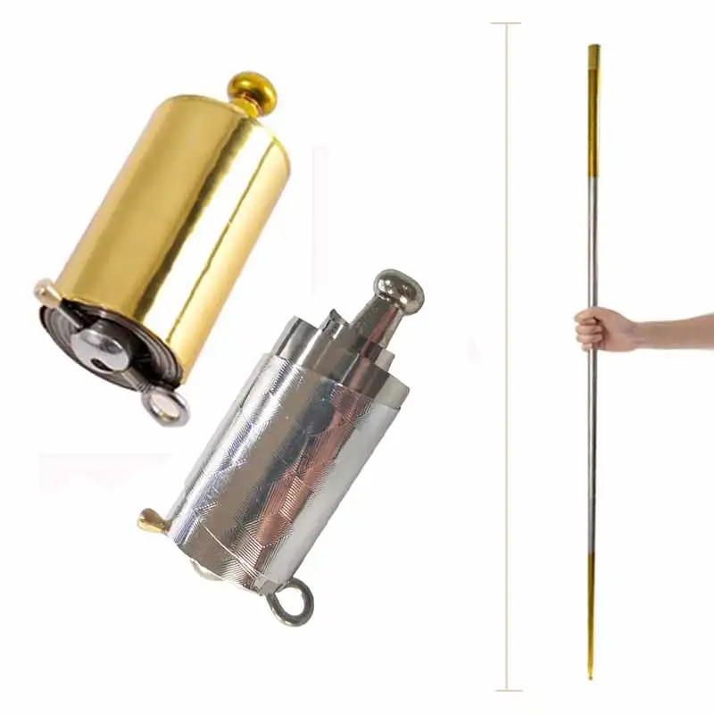 Portable Steel Metal Magic Pocket Staff Outdoor Sport Martial Arts