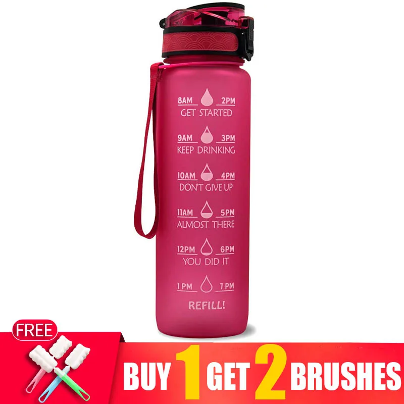 트리탄 체육관 셰이커 차 물병, 스포츠 셰이커 단백질 친환경 물병, 음료 용기 병, 1000ml, 1L  Best5