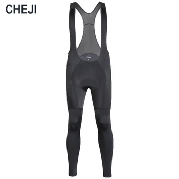 

CHEJI 2019 New Arrival Men's Cycling Long Bib Pants Quick Dry Breathable Lycra Bicycle Bib Pants Customized Bike Trousers