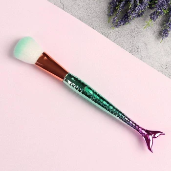 

Mermaid Makeup Brush "Chameleon", 19 cm, multicolor