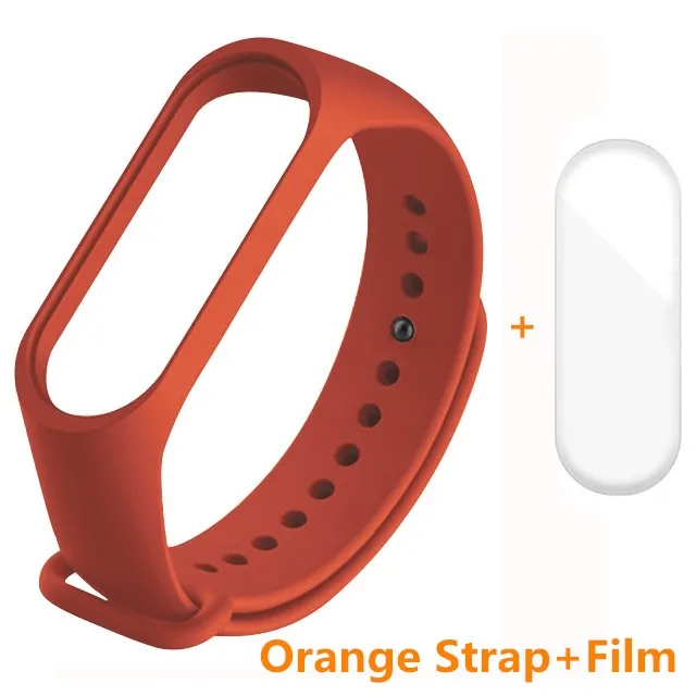 2in1 Orange Для Xiaomi mi Band 4 Smart Band 0,95 дюймов полноцветный экран Bluetooth 5,0 Браслет Водонепроницаемый умный Браслет Ремешок На mi 4 - Цвет: 2in1 Orange
