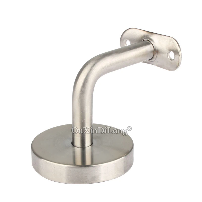 

20PCS Stainless Steel Handrail Brackets Stair Handrail Guard Rail Banister Fixed Support Wall Mount Bracket Hardware FG806