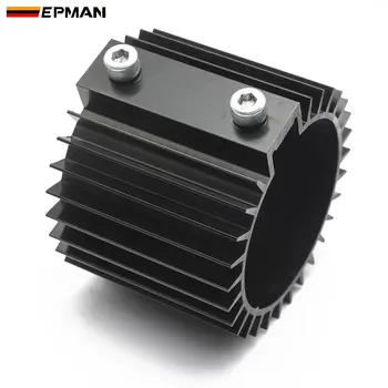 

EPMAN Universal Aluminum Oil Filter Cooling Jacket Oil Filter Heatsink Radiator Cover Billet Aluminum Kit ID:3" L:80mm EPOFH803