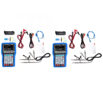 

JDS3082A Handheld 500MSA/S 80MHz 2CH Digital Oscilloscope with 6000 Multimeter 100-240V digital oscilloscope Kit